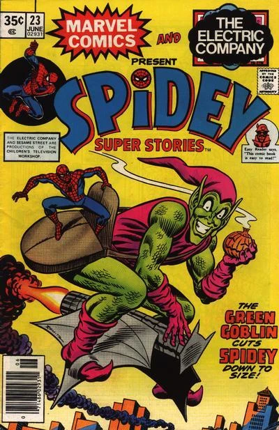 Cover of The Amazing Shrinking Spidey
