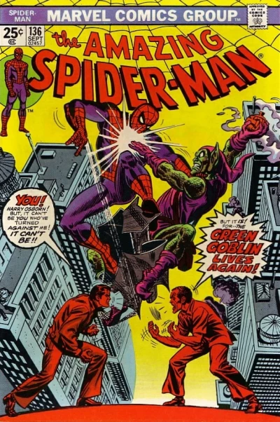 Cover of The Green Goblin Lives Again