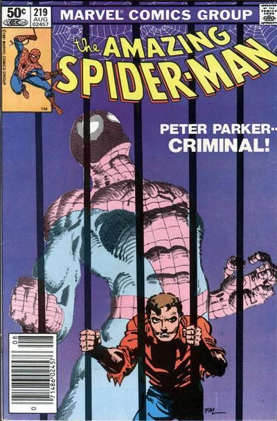 Cover of Peter Parker -- Criminal!