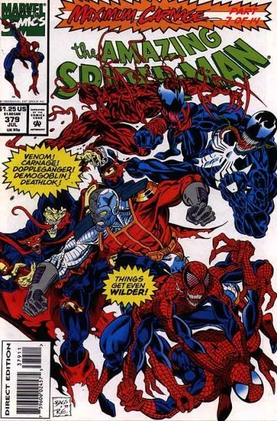 Cover of Maximum Carnage, Part 7: The Gathering Storm