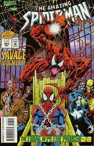 Cover of The Trial of Peter Parker, Part 2 of 4: Savage Judgement!