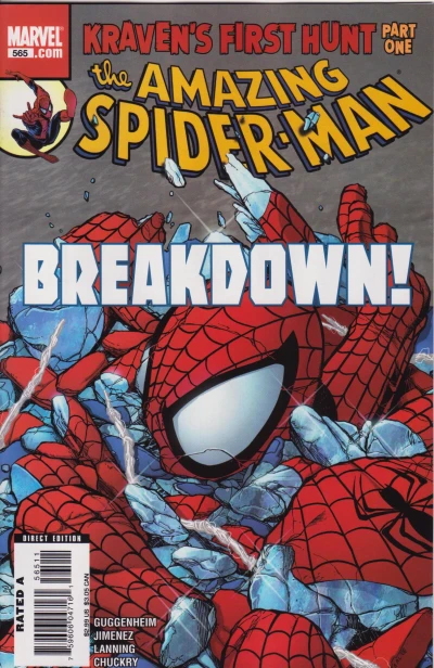 Cover of Kraven's First Hunt Part One: To Squash A Spider!