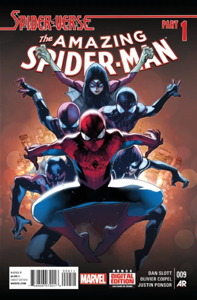 Cover of Spider-Verse Part 1: The Gathering; The Feast