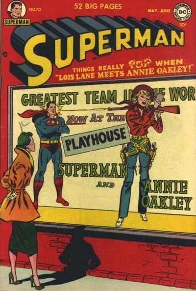 Cover of Lois Lane Meets Annie Oakley / The Life of Superman / The Pied Piper Prankster