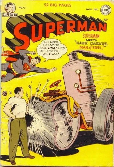 Cover of Hank Garvin, Man of Steel