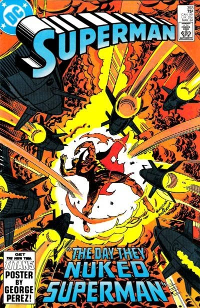 Cover of The Day they Nuked Superman!