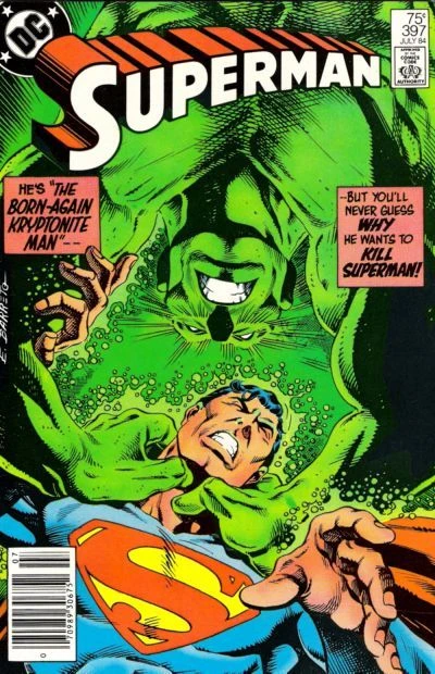Cover of The Born-Again Kryptonite Man!
