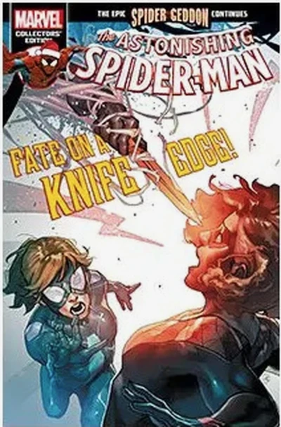 Cover of Spider-Geddon, Part 3: Better Sorry Then Safe