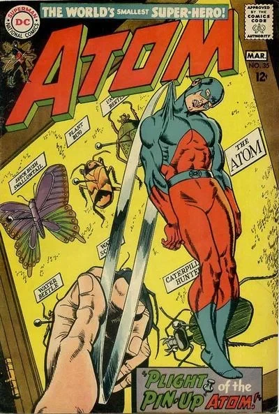 Cover of Plight of the Pin-Up Atom!