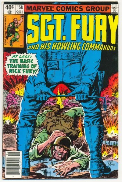 Cover of The Basic Training of Nick Fury!
