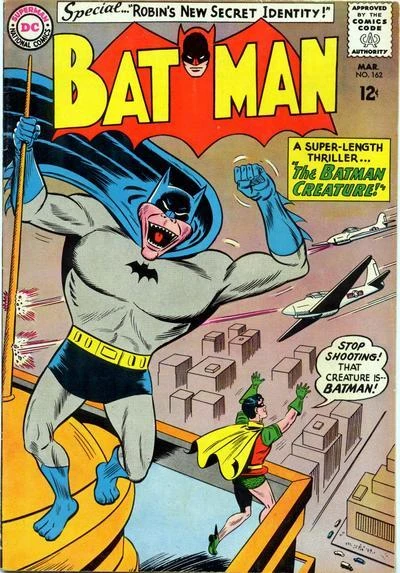 Cover of The Batman Creature ; Robin's New Secret Identity