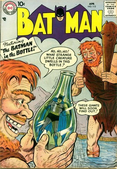 Cover of The Batman in the Bottle