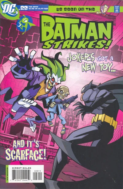 Cover of The Comic and the Straight Man : Joker's Got a New Toy ... And It's Scarface!