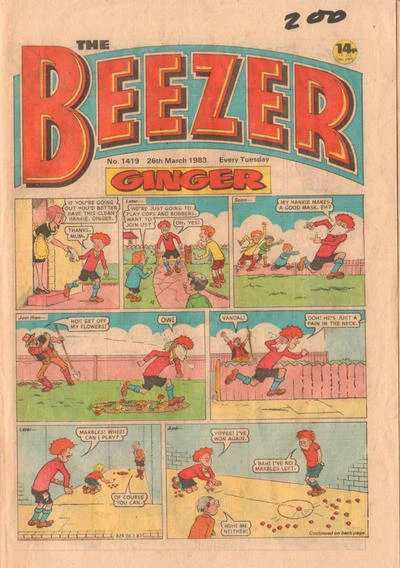 Cover of Issue #1419