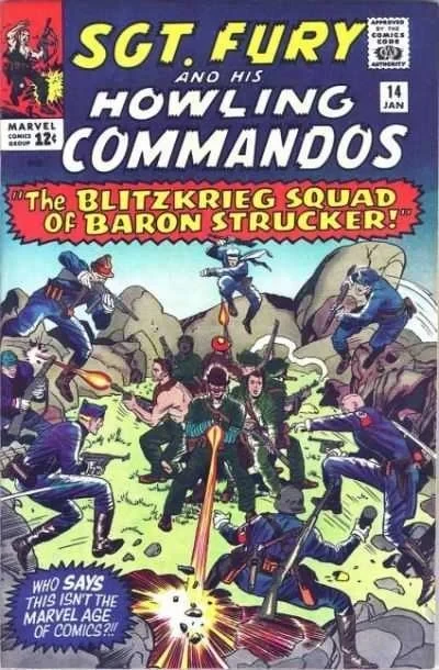 Cover of The Blitzkrieg Squad of Baron Strucker