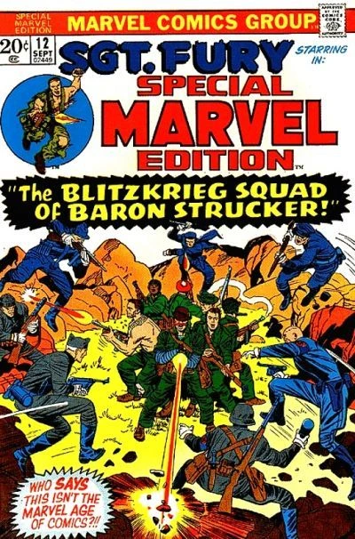 Cover of The Blitzkrieg Squad of Baron Strucker