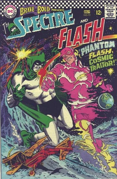 Cover of The Spectre and The Flash: "Phantom Flash, Cosmic Traitor"