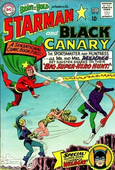 Cover of Starman and Black Canary: "The Big Super-Hero Hunt"