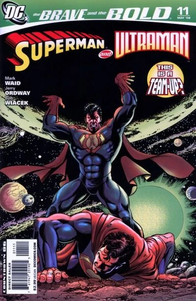 Cover of Superman and Ultraman (Metamorpho and Challengers of the Unknown)