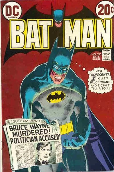 Cover of "The Bruce Wayne Murder Case!"