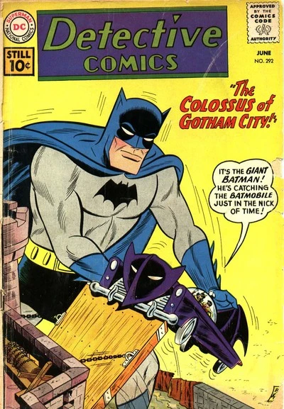 Cover of The Colossus of Gotham City