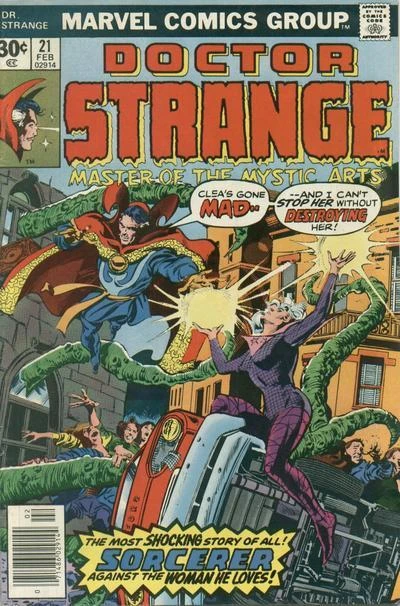Cover of The Coming of... Dr. Strange!