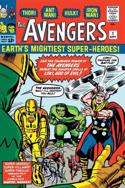 Cover of The Coming of the Avengers