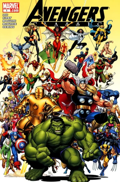 Cover of The Coming of the Avengers; Some Assembly Required!; The REAL Origin of the Avengers!