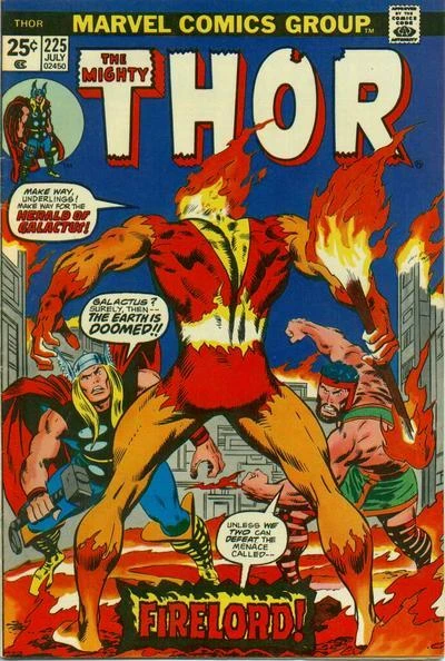Cover of The Coming of the Firelord!