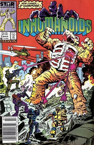 Cover of The Coming of the Inhumanoids! (part 2) or "I Left My Monsters in San Francisco"