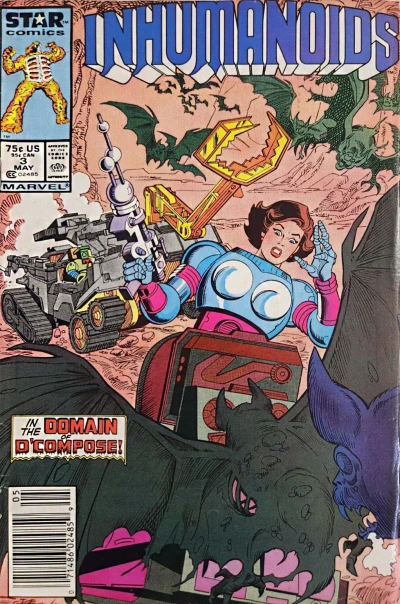 Cover of The Coming of the Inhumanoids! (part 3) The Battle Down Below!