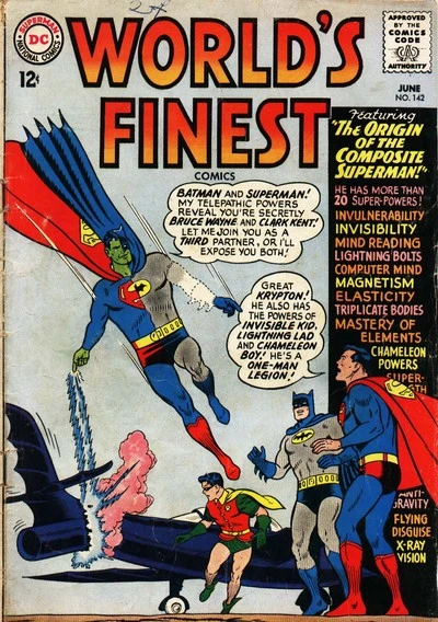 Cover of The Composite Superman!