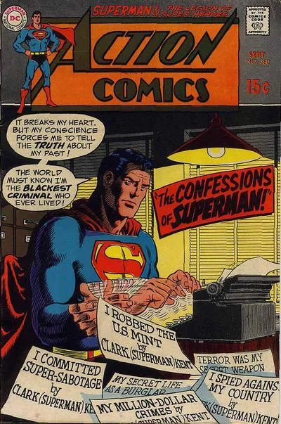 Cover of The Confessions of Superman