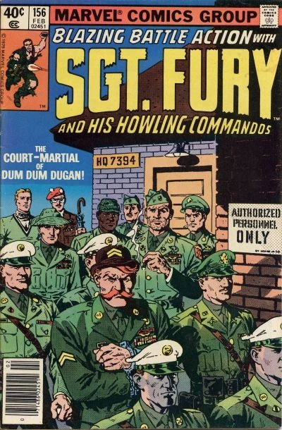 Cover of The Court-Martial of Dum Dum Dugan!