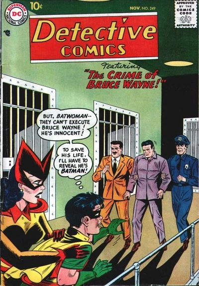 Cover of The Crime of Bruce Wayne