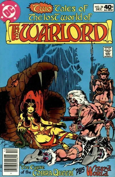 Cover of The Curse Of The Cobra Queen; Wizard World