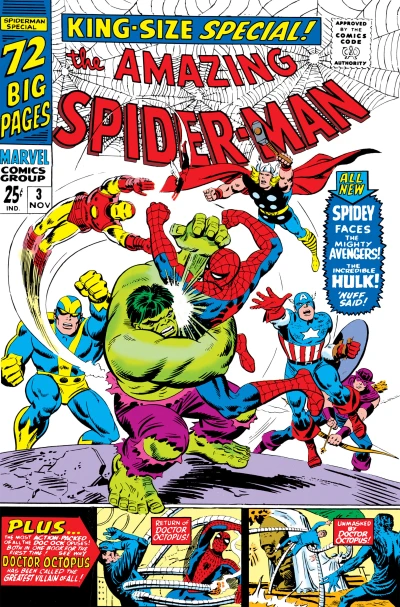 Cover of To Become An Avenger; Turning Point; Unmasked by Dr. Octopus
