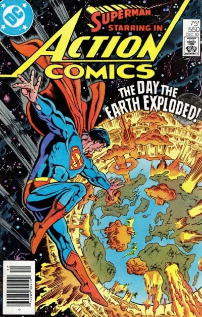 Cover of The Day the Earth Exploded