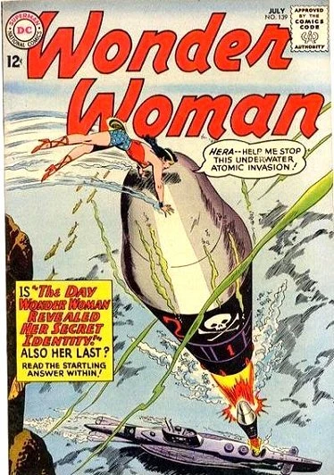 Cover of The Day Wonder Woman Revealed Her Secret Identity
