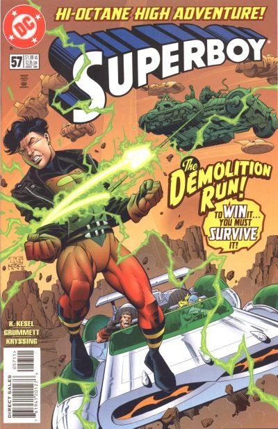 Cover of The Demolition Run, Part 1: Dangerous Curves