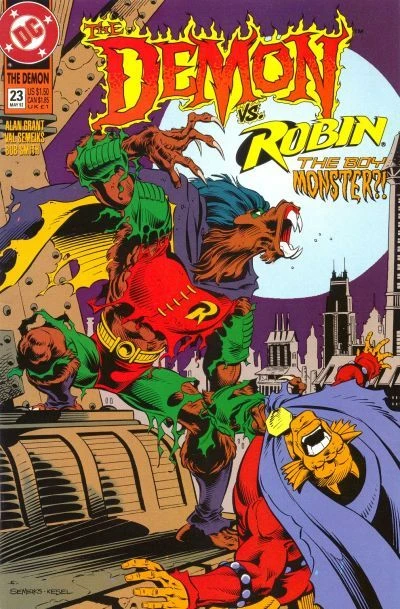 Cover of The Demon Vs. Robin the Boy Monster?!