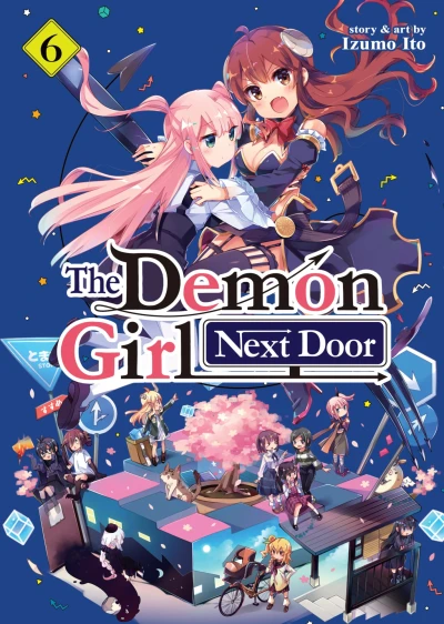 Cover of The Demon Girlboss Next Door