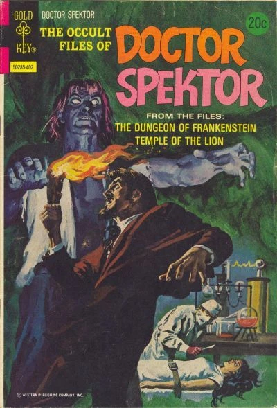 Cover of The Dungeons of Frankenstein The Temple of the Lion