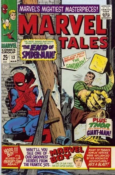 Cover of The End of Spider-Man