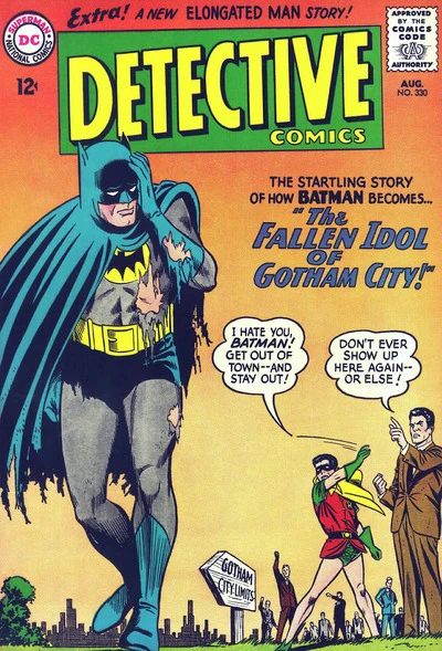 Cover of The Fallen Idol of Gotham City