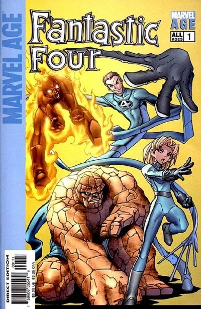 Cover of The Fantastic Four Meet The Mole Man!
