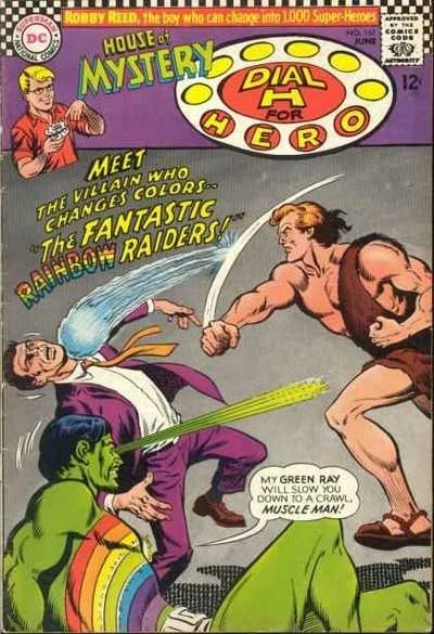 Cover of The Fantastic Rainbow Rider / Marco Xavier, Manhunter's Ally!