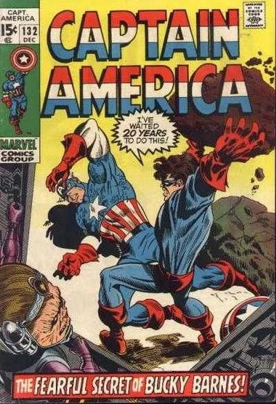Cover of The Fearful Secret of Bucky Barnes!