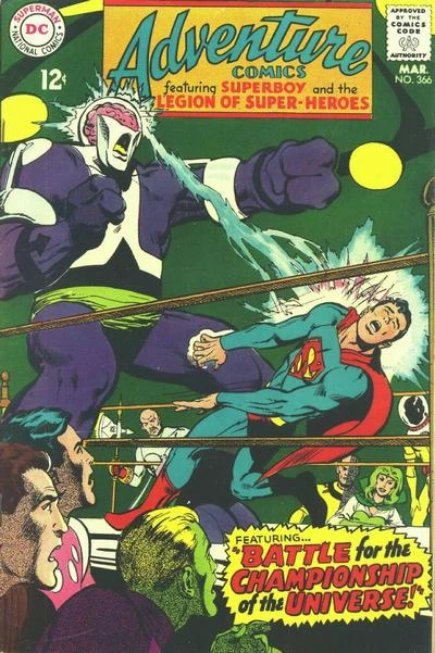 Cover of The Fight For The Championship Of The Universe!; Showdown For Shadow Lass!