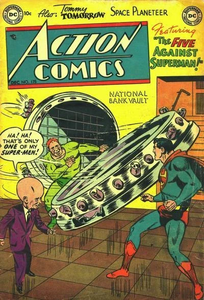 Cover of The Five Against Superman!